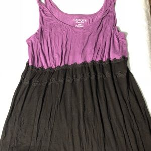 Lane Bryant Purple and Black Nightdress